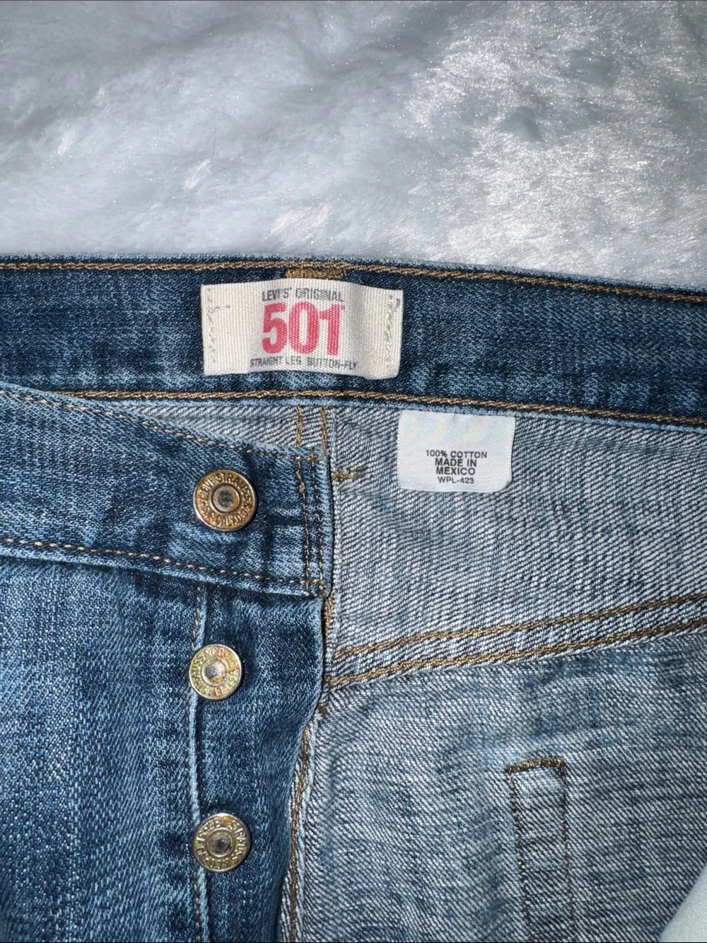 Levi’s Original 501 Straight Leg Button-Fly